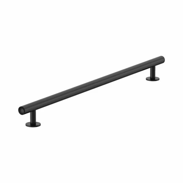 Radius 18 inch 457mm Center-to-Center Matte Black Appliance Pull, Amerock, Mfr#: BP54051FB